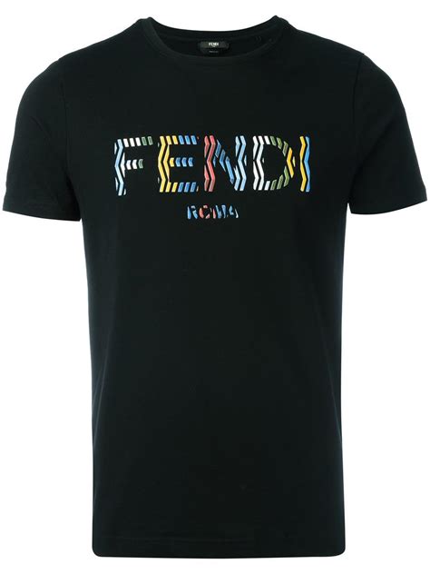 fendi roma shirt free shipping|fendi new collection t shirts.